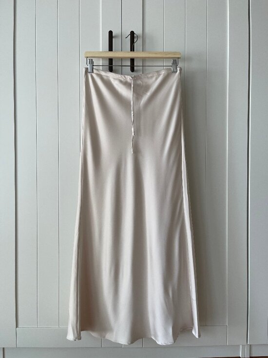 Dynamite Dresses & Skirts - Dynamite Satin Maxi Slip Skirt